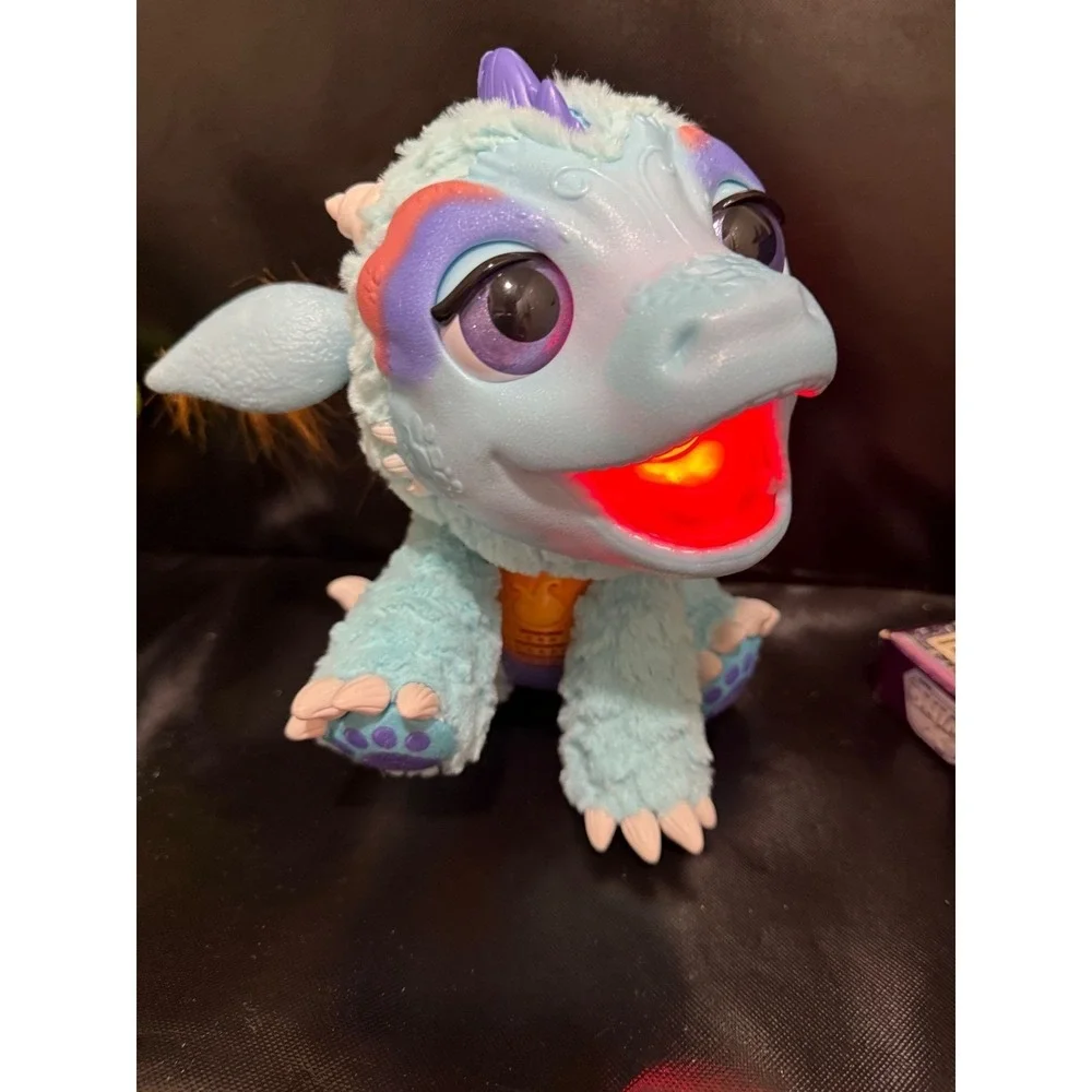 FurReal Friends Torch My Blazin Dragon Plush Fur Real‎ Interactive Pal WORKs!